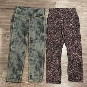 Athleta and LuLu Lemon Capri Legging BUNDLE